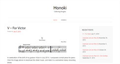 Desktop Screenshot of honoki.net